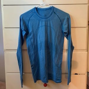 Lululemon Swiftly Tech Long Sleeve Beaming Blue